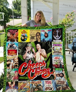 Cheech And Chong Poster Quilt Bedding Set Bedroom Decor, Gifts for Family