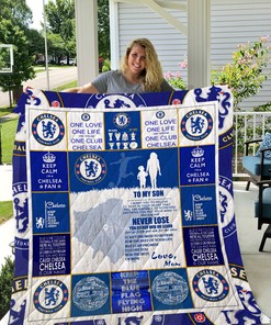 Chelsea To My Son Love Mom Personalized Quilt Bedding Set for Home Decoration, Gifts for Family