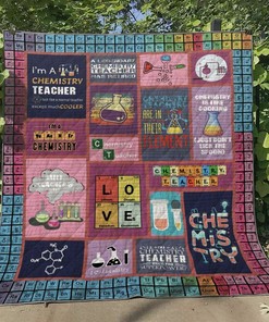 Chemistry Teacher VM310516 Quilt Blanket Bedding Set Perfect for Bedroom Decor and Family Gifts