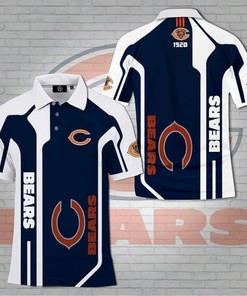 Chicago Bears For Bears Lover 3D Polo Shirt