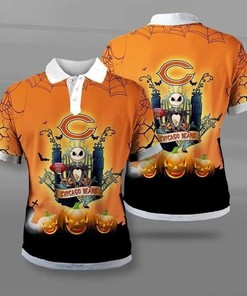 Chicago Bears Halloween Polo Shirt