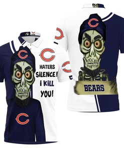 Chicago Bears Haters I Kill You 3D Polo Shirt