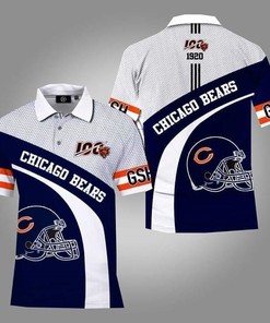 Chicago Bears Nfl Fan 3D Polo Shirt