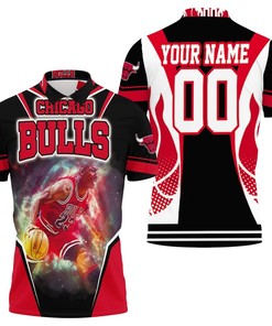 Chicago Bulls Michael Jordan 23 Legendary Personalized Polo Shirt