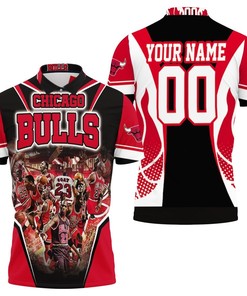Chicago Bulls Michael Jordan Legendary For Fans Personalized Polo Shirt