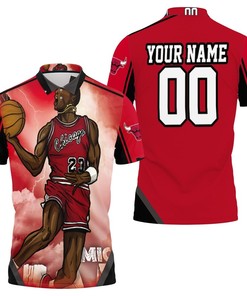 Chicago Bulls Michael Jordan Legends For Fans Personalized Polo Shirt