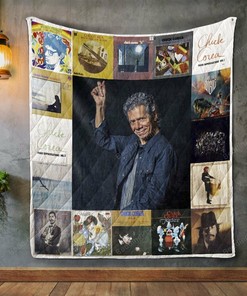 Chick Corea Album Cover Quilt Bedding Set Perfect for Bedroom Decor and Family Gifts