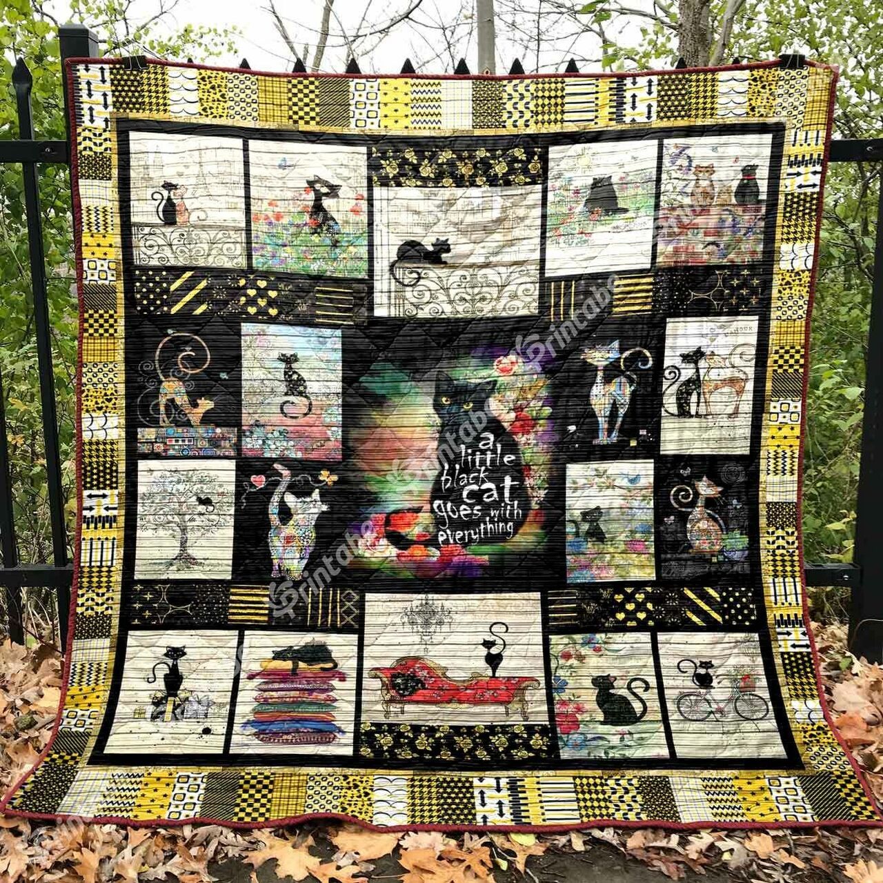 Chicken Flower Day Custom Quilt Blanket Bedding Set for Great Bedroom Decor and Family Gifts