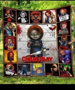 Child's Play Blanket Quilt Bedding Set - Great for Bedroom Decor and Family Gifts