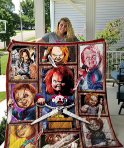 Childs Play Quilt Bedding Set with Custom Name, Suitable for Home Decor and Picnic, Gifts for Family