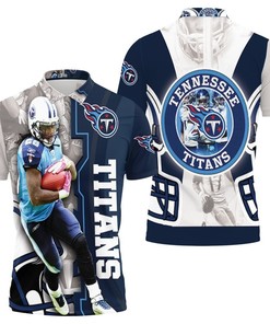 Chris Johnson 28 Tennessee Titans Afc South Division Champions Super Bowl 2021 For Fans 3D Polo Shirt