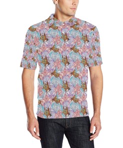 Christian Pattern Print Design 03 Men Polo Shirt