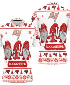 Christmas Gnomes Tampa Bay Buccaneers Christmas 3D Polo Shirt