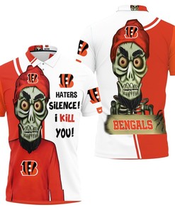 Cincinnati Bengals Haters I Kill You 3D Polo Shirt