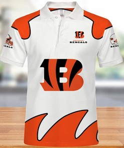 Cincinnati Bengals Polo Shirt Gift for NFL Fans