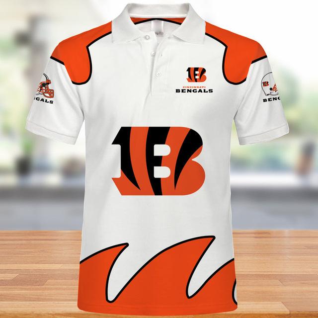 Cincinnati Bengals Polo Shirt Gift for NFL Fans
