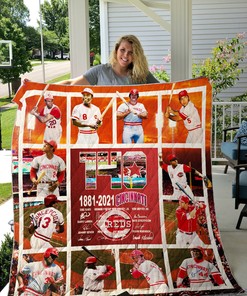 Cincinnati Reds Quilt Blanket Bedding Set for Home Decoration and Gifts for Fans and Family