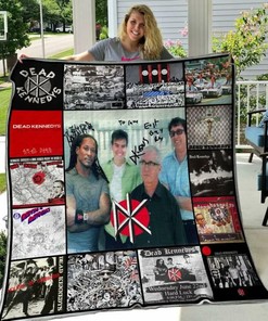 Classic Punk Style Lovers Personalized Quilt Bedding Set - Ideal Gift