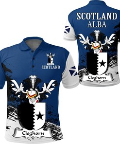 Cleghorn Scottish Family Crest Scotland Special Polo Shirt - Golf Shirt
