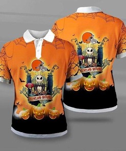 Cleveland Browns Halloween Polo Shirt
