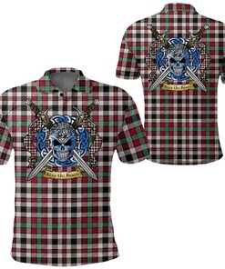 Clothing - Borthwick Dress Ancient Tartan Polo Shirt Celtic Scottish Warrior - Golf Shirt