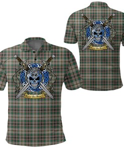 Clothing - Craig Ancient Tartan Polo Shirt Celtic Scottish Warrior - Golf Shirt