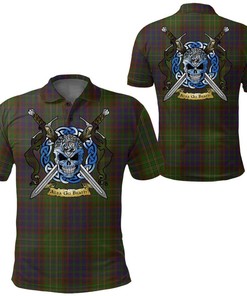 Clothing - Cunningham Hunting Modern Tartan Polo Shirt Celtic Scottish Warrior - Golf Shirt