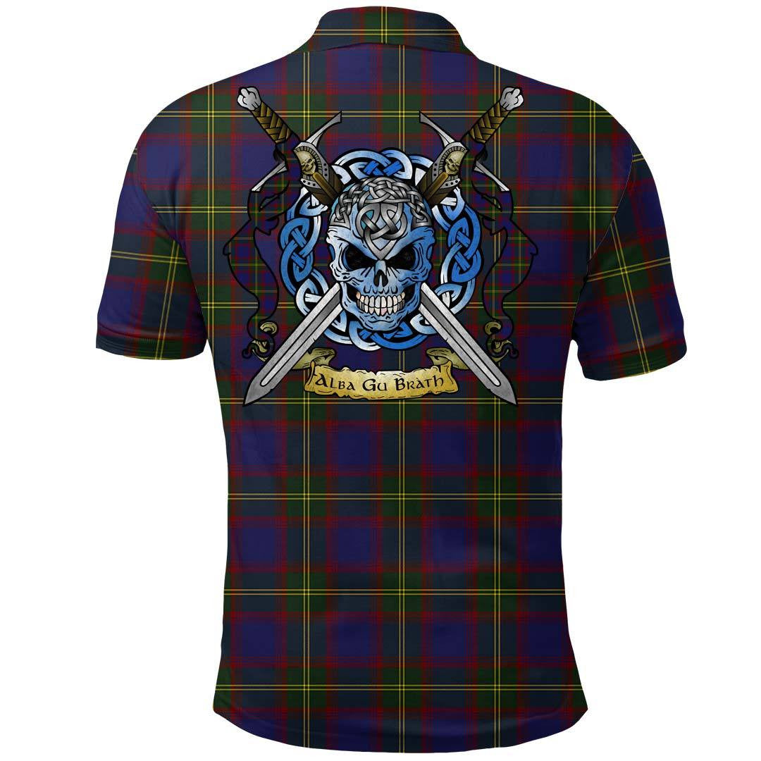 Clothing - Durie Tartan Polo Shirt Celtic Scottish Warrior - Golf Shirt - Image 2