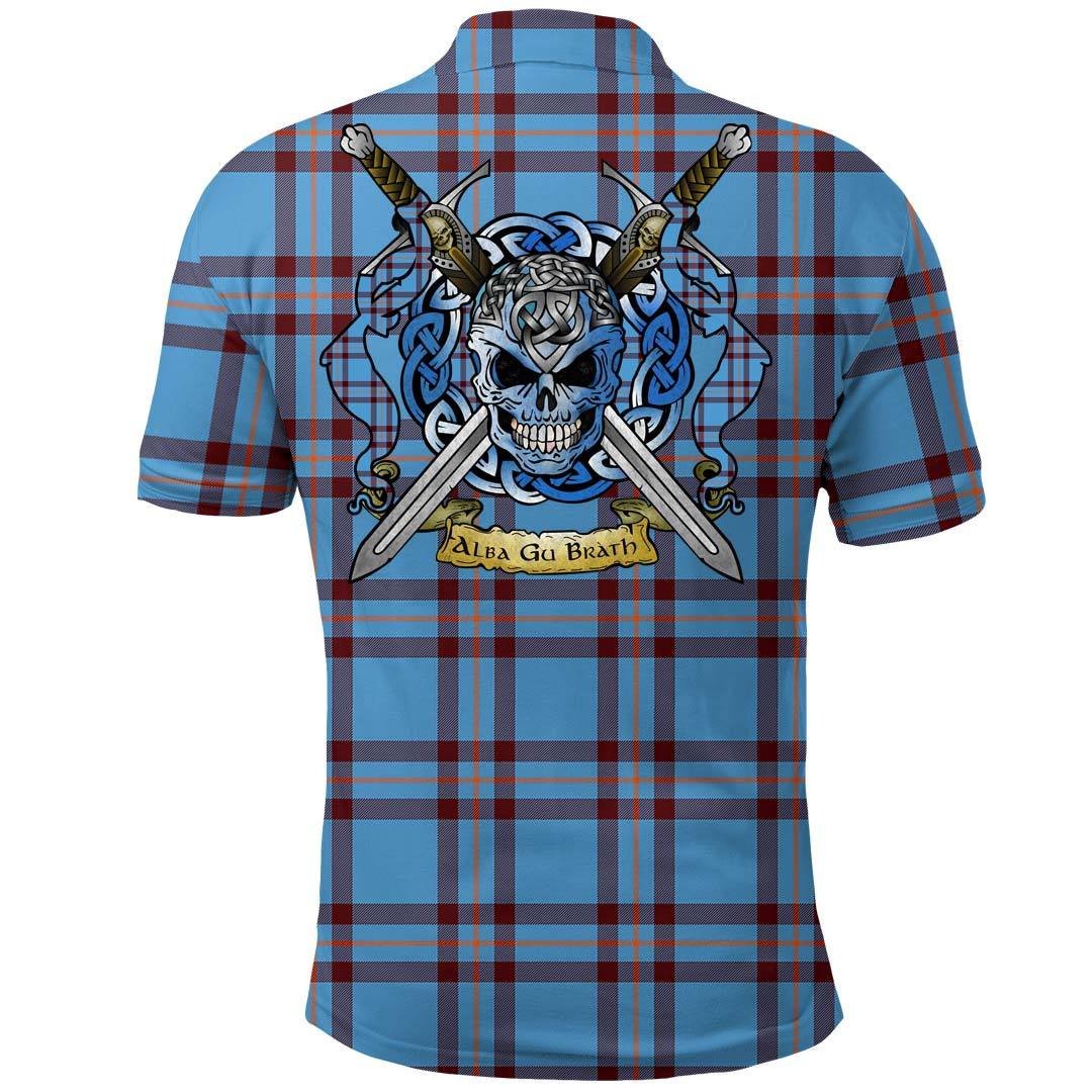 Clothing - Elliot Ancient Tartan Polo Shirt Celtic Scottish Warrior - Golf Shirt - Image 2