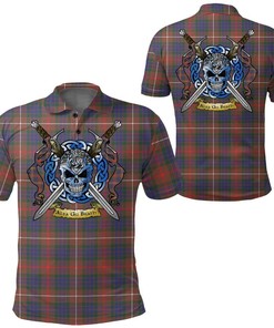 Clothing - Fraser Hunting Modern Tartan Polo Shirt Celtic Scottish Warrior - Golf Shirt