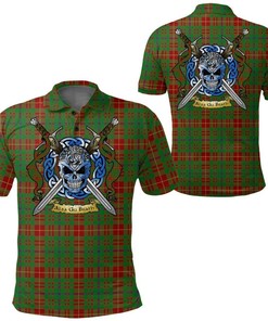 Clothing - Fulton Tartan Polo Shirt Celtic Scottish Warrior - Golf Shirt