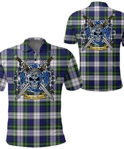 Clothing - Gordon Dress Modern Tartan Polo Shirt Celtic Scottish Warrior - Golf Shirt