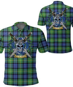 Clothing - Gordon Old Ancient Tartan Polo Shirt Celtic Scottish Warrior - Golf Shirt