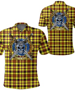 Clothing - Jardine Tartan Polo Shirt Celtic Scottish Warrior - Golf Shirt