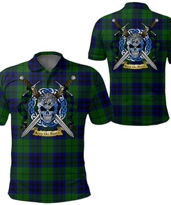 Clothing - Keith Modern Tartan Polo Shirt Celtic Scottish Warrior - Golf Shirt