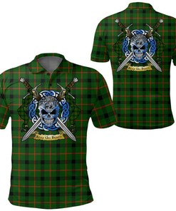 Clothing - Kincaid Modern Tartan Polo Shirt Celtic Scottish Warrior - Golf Shirt