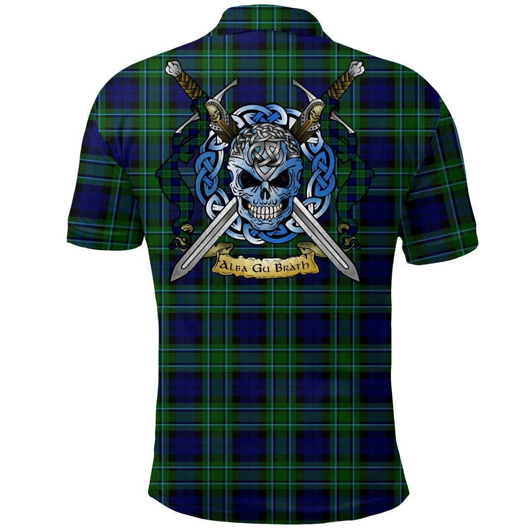 Clothing - MacCallum Modern Tartan Polo Shirt Celtic Scottish Warrior - Golf Shirt - Image 2