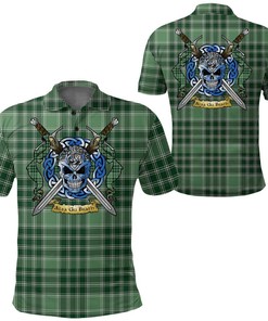 Clothing - MacDonald Lord of the Isles Hunting Tartan Polo Shirt Celtic Scottish Warrior - Golf Shirt