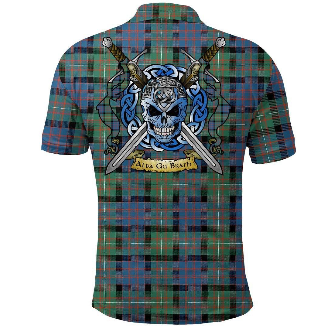 Clothing - MacDonnell of Glengarry Ancient Tartan Polo Shirt Celtic Scottish Warrior - Golf Shirt - Image 2