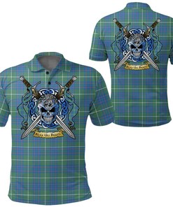 Clothing - MacIntyre Hunting Ancient Tartan Polo Shirt Celtic Scottish Warrior - Golf Shirt