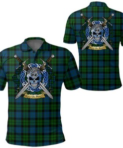 Clothing - MacKay Modern Tartan Polo Shirt Celtic Scottish Warrior - Golf Shirt