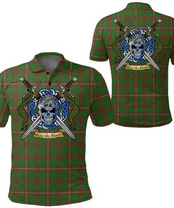 Clothing - MacKinnon Hunting Modern Tartan Polo Shirt Celtic Scottish Warrior - Golf Shirt