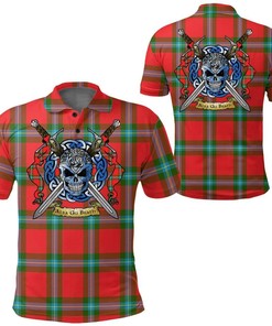 Clothing - MacLaine of Loch Buie Hunting Ancient Tartan Polo Shirt Celtic Scottish Warrior - Golf Shirt