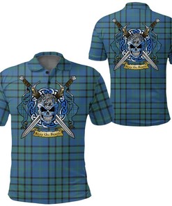 Clothing - Matheson Hunting Ancient Tartan Polo Shirt Celtic Scottish Warrior - Golf Shirt