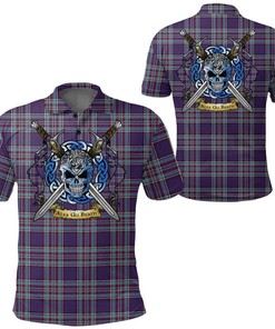 Clothing - RCAF Tartan Polo Shirt Celtic Scottish Warrior - Golf Shirt