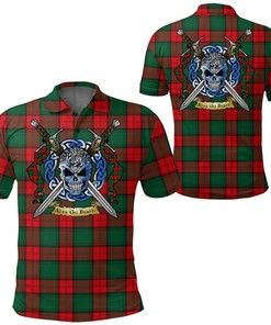 Clothing - Stewart Atholl Modern Tartan Polo Shirt Celtic Scottish Warrior - Golf Shirt