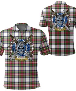 Clothing - Stewart Dress Modern Tartan Polo Shirt Celtic Scottish Warrior - Golf Shirt