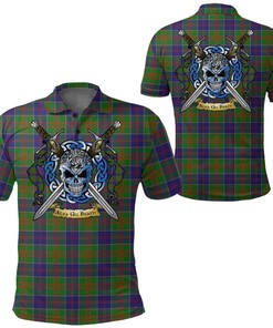 Clothing - Stewart of Appin Hunting Modern Tartan Polo Shirt Celtic Scottish Warrior - Golf Shirt