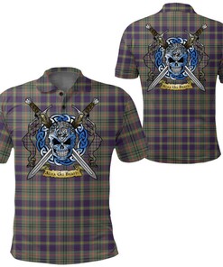 Clothing - Taylor Tartan Polo Shirt Celtic Scottish Warrior - Golf Shirt