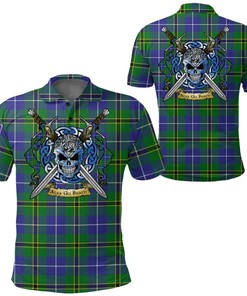 Clothing - Turnbull Hunting Tartan Polo Shirt Celtic Scottish Warrior - Golf Shirt